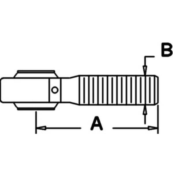 Aftermarket Tie Rod End Fits John Deere Models Listed Below AL31497 AL37205 AL37193 - main